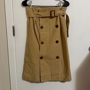 MANGO - Falda Midi Skirt (Size: USA XS)